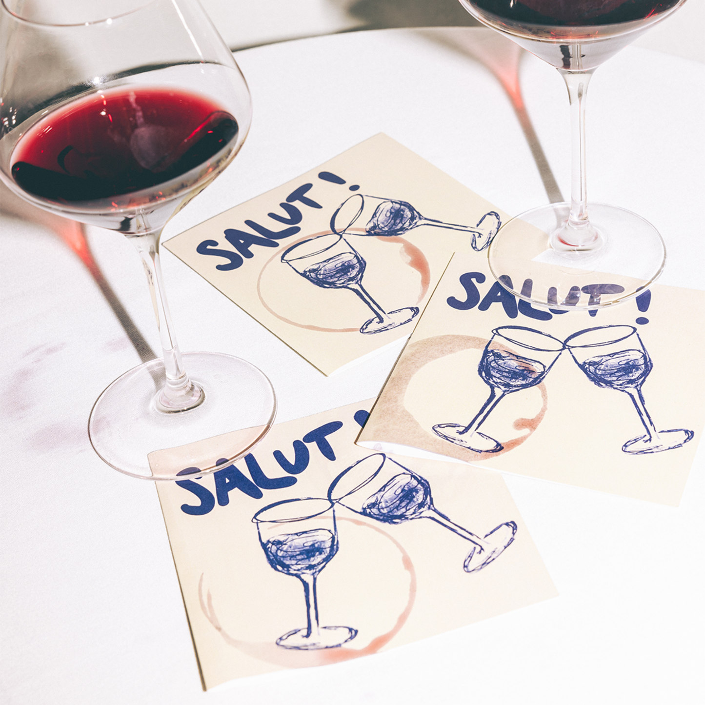 Salut! Greeting Card - Salty Melon Prints