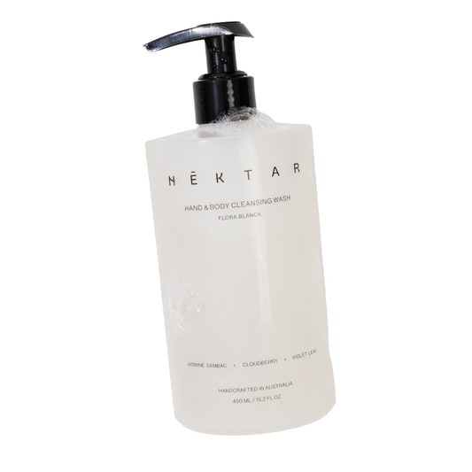 Flora Blanca Hand and Body Cleansing Wash 450ml - Nēktar