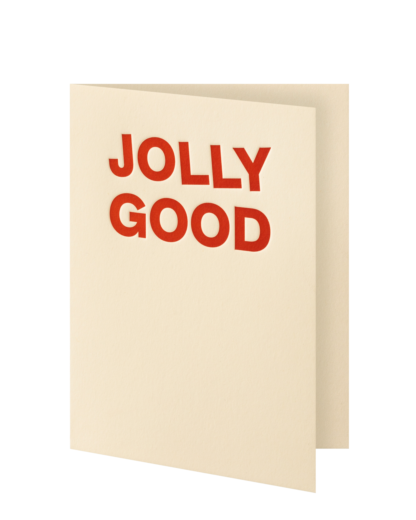 Jolly Good Greeting Card - Short Talk