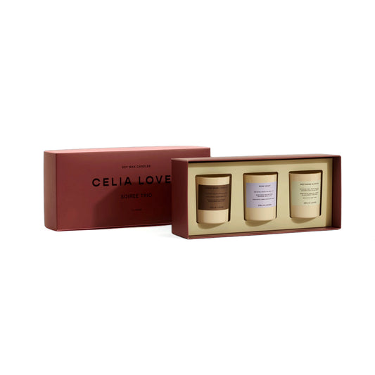 Soiree Trio Candle Set - Celia Loves