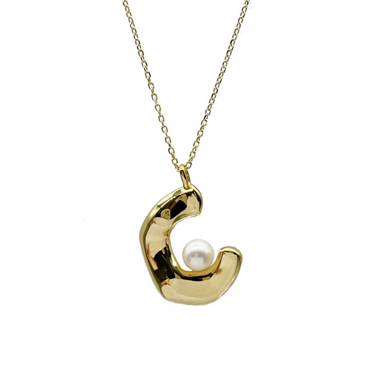 Cloud Fresh Water Pearl Necklace - YiSu Design