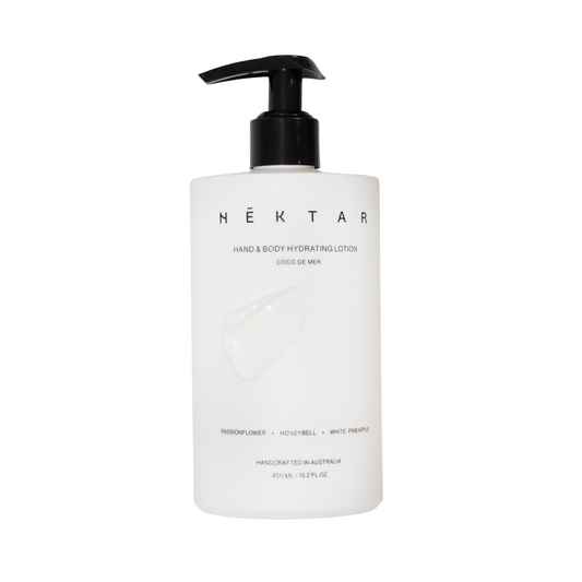 Coco De Mer Hand & Body Hydrating Lotion 450ml - Nēktar