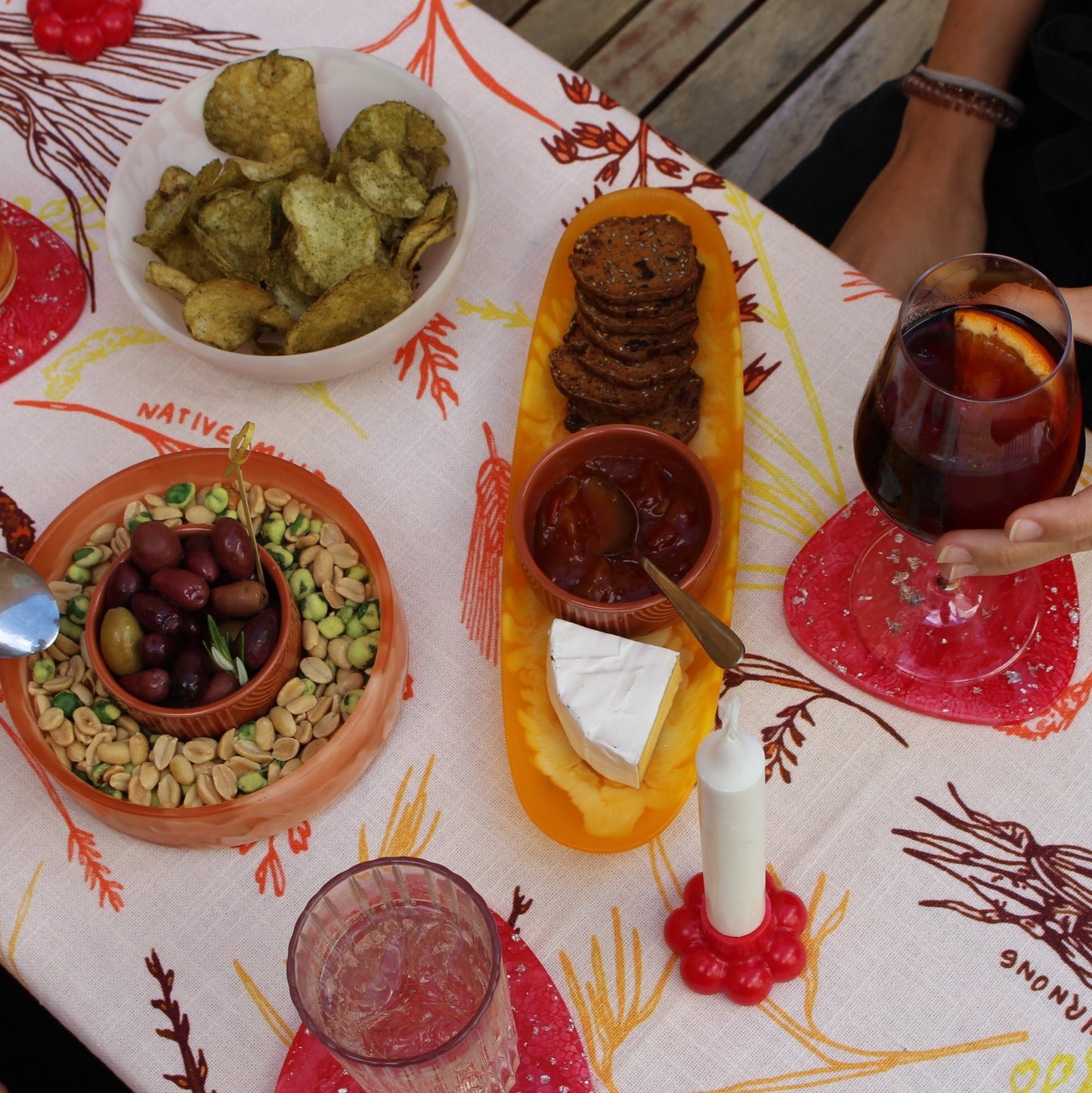 Grano Tablecloth - Dancing Grass