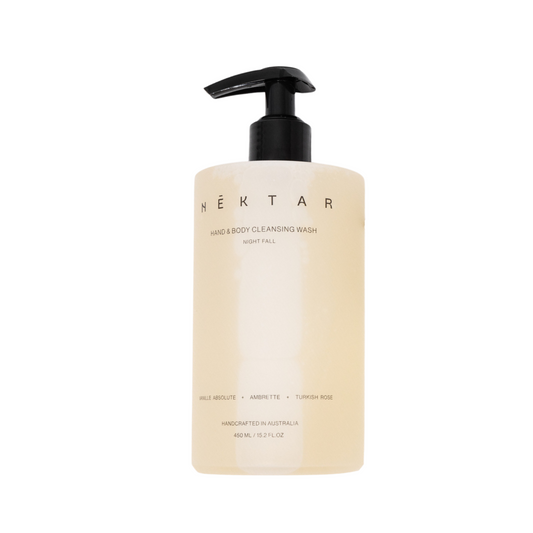 Night Fall Hand and Body Cleansing Wash 450ml - Nēktar