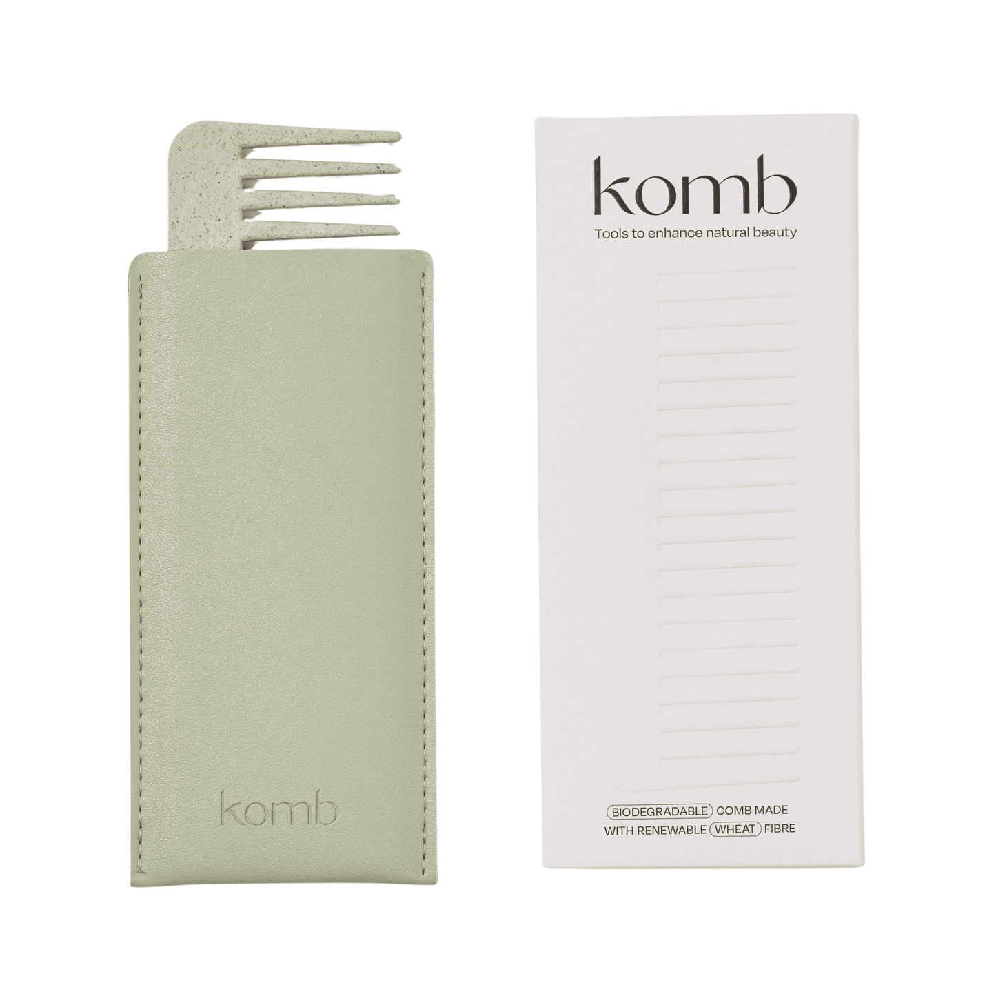 No 1. Wide Tooth Comb (Stone) - Komb