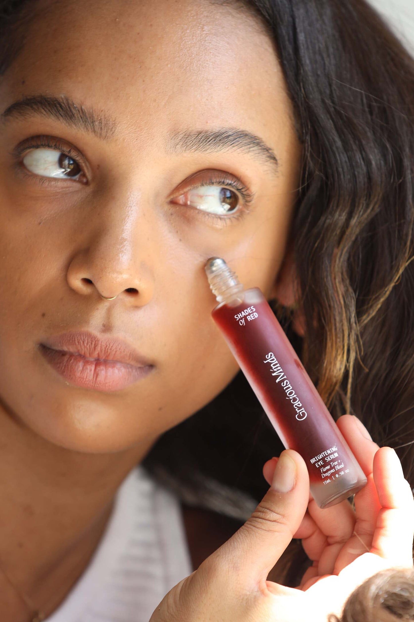 Shades Of Red Brighten & Correct Eye Serum 15ml + Reusable Eye Masks - Gracious Minds