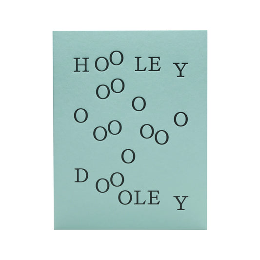 Hooley Dooley Greeting Card - Short Talk