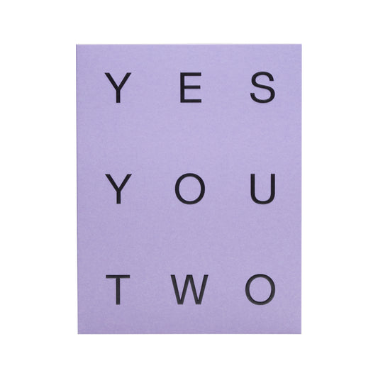 Yes You Two Greeting Card - Short Talk