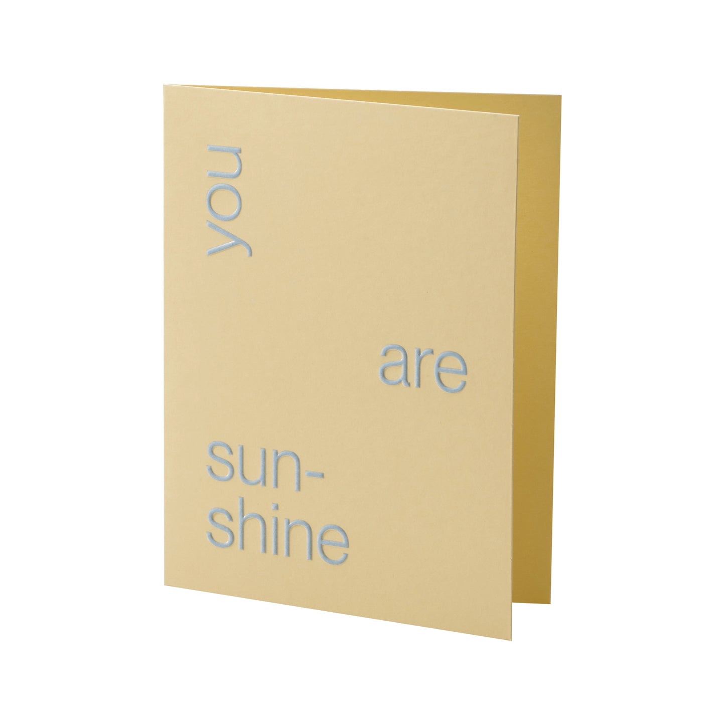 You Are Sunshine Greeting Card - Short Talk