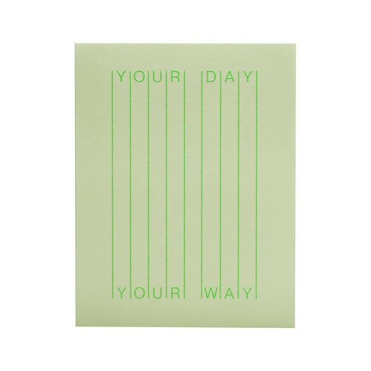 Your Day Your Way Greeting Card - Short Talk