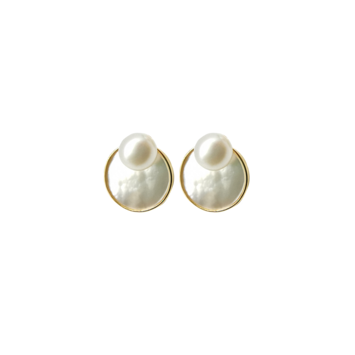 Sparkle Freshwater Pearl Drop Earrings - YiSu Design