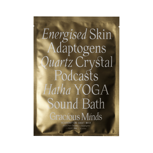 Rejuvenation Gold Sheet Mask - Gracious Minds