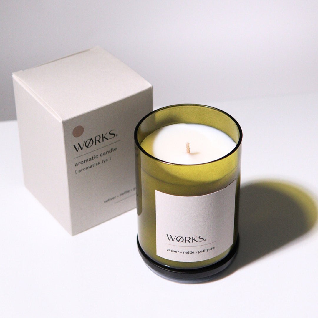 KØBEN Aromatic Vetiver Candle - Works Products