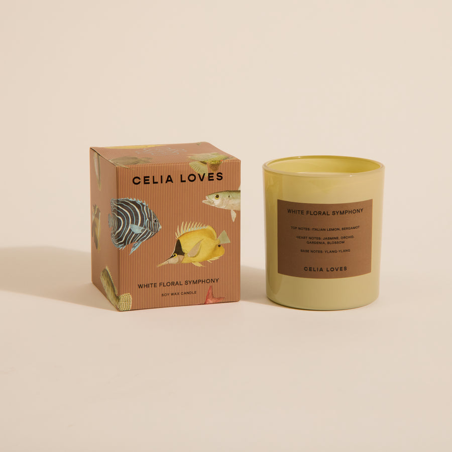 White Floral Symphony 395gms - Celia Loves