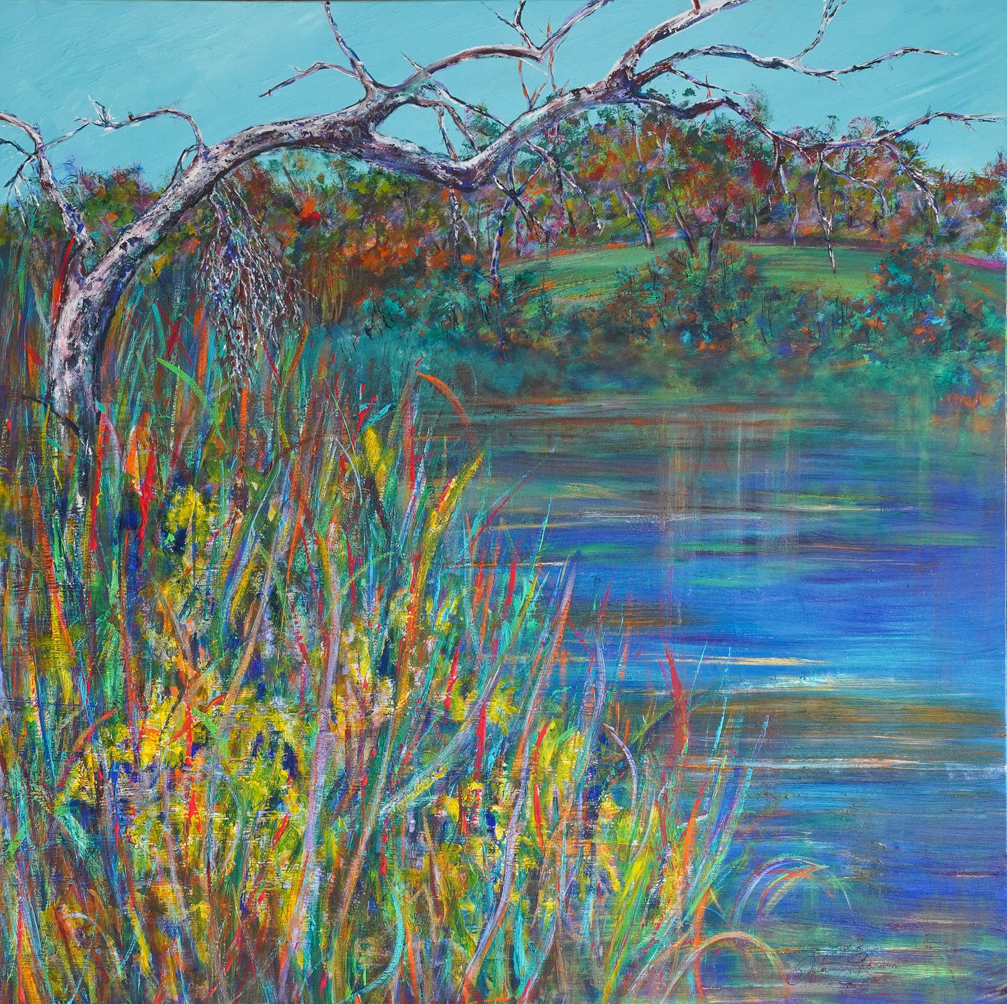 'Tranquil Enchantment' Original | Silent Reflections Collection | Julia Goodwin